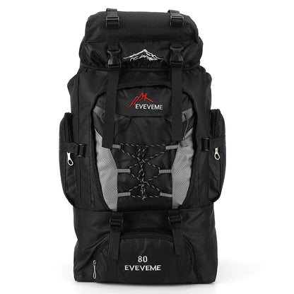 80L Outdoor Mountaineering Backpack For Men And Women Cycling Backpack For Men Women Sports Backpack Leisure Travel Backpack