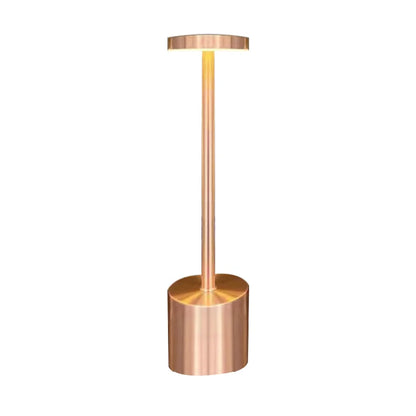 Table Lamp LED Rechargeable Touch Metal Writing Lamp Bedside Creative Ambient Lights Bar Outdoor Decoration Night Lightings 2024
