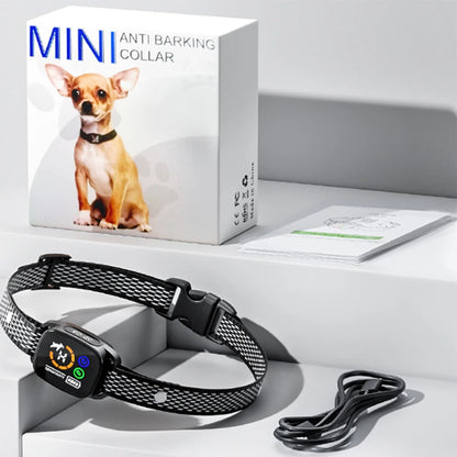 Smart Bark Collar Rechargeable Anti Barking Training Collar Waterproof Dog Training Collar for Small Dogs