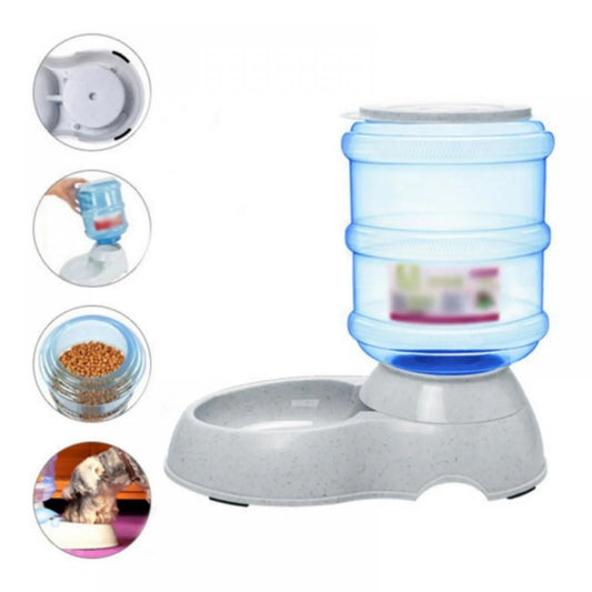 Large Capacity Pet Feeder Bowls Small Dog Food Bowl Automatic Water Dispenser Cat Bowls Pets Feeding Bowls Drink Water Bowl