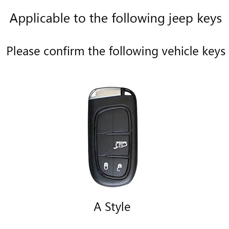 TPU Car  Key Case Cover Shell Protector Fob for Jeep Renegade Compass Grand Cherokee for Chrysler 300C Wrangler Dodge 3 Buttons