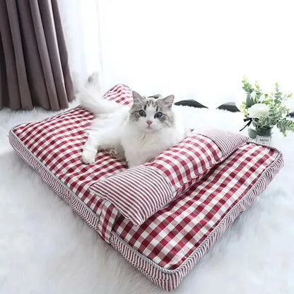 Cat Mat Winter Warm Beds Cats Cushions Kitten Bed Houses And Habitats Basket House Things Puppy Accessories All Pet Products