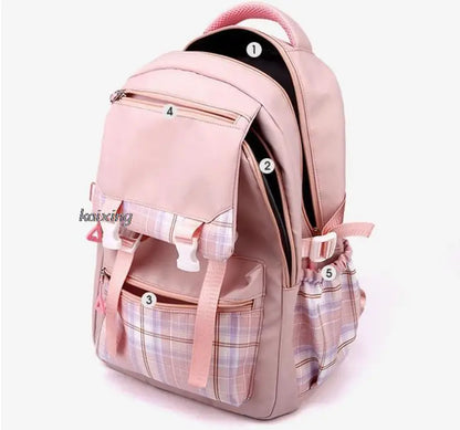Hot Big Panda Print Academy Style Girls Kids School Book Bags Women Bagpack Teenagers Travel Backpack Mochila To Casual School