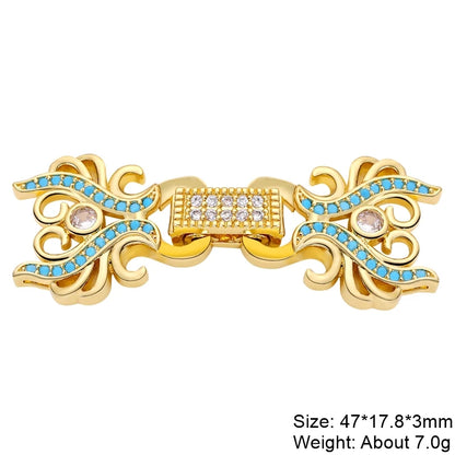 Juya 18K Real Gold Plated Accessories DIY Needlework Beads Pearls Jewelry Making Fastener Closures Lobster Lock Clasps Supplies