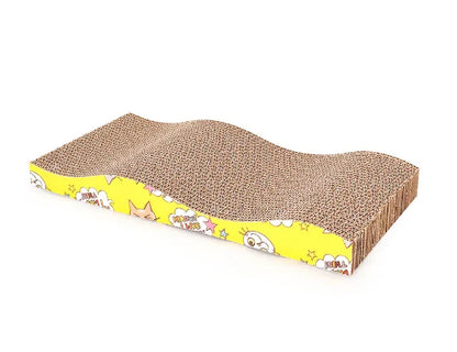 New bowl cat scraper sharpening claw cardboard corrugated board scratch-resistant cat scratch board Cat toy sofa cushion bed