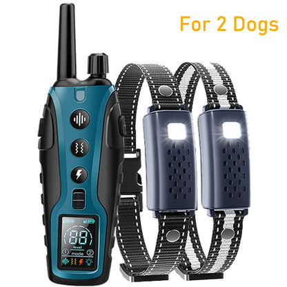 3280Ft Electric Dog Training Collar Remote Control Waterproof Pet BehaviorFor 5-120lbs Puppy With  Vibration Shock