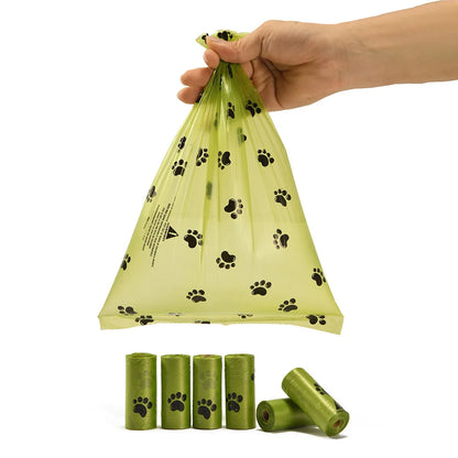 Dog Poop Bags Biodegradable Leak Proof Pet Waste Bags for Dog Walking Outdoor Cleaning Cat Litter Bag Dispenser Bulk Pack