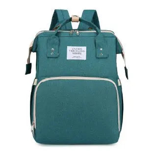 Mommy Bag Lightweight Portable Folding Crib Bed Large-capacity Travel Maternity Bags Baby Backpack Female Mommy Outting Bag