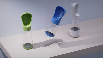 Pet water bottle, dog kettle, outdoor water supply, portable water and food bottle, outdoor water cup, water dispenser