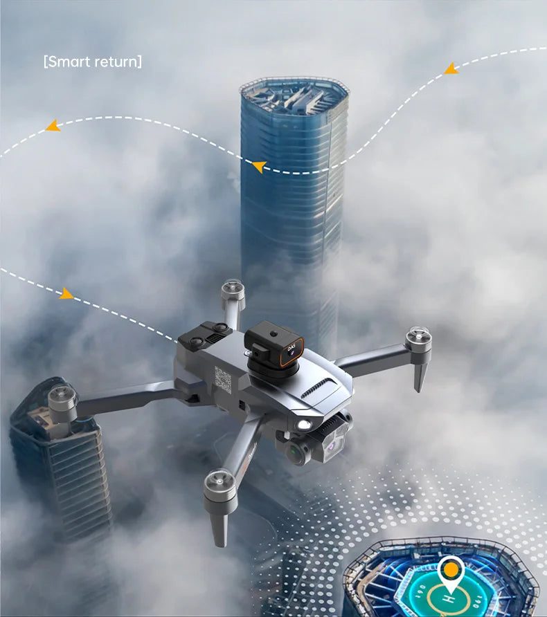 2025 New D27 Drone with Screen Remote Control Professional 8k Camera Four-Axis Aerial Photography 5G WIFI GPS FPV Dron RC 5000M