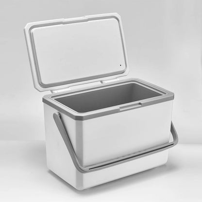 3L Insulated Portable Cooler with Handle Picnic Ice Bucket Heat Preservation Food Storage Cooler Box for Camping Tailgating