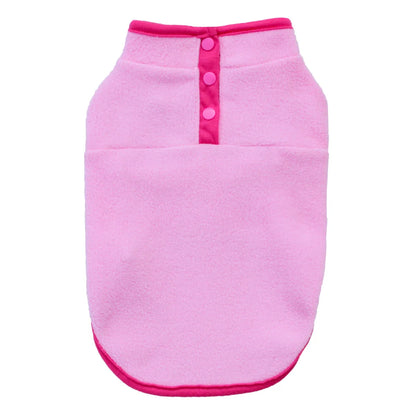 Autumn Winter Soft Puppy Cats Coat Warm Fleece Vest for Small Medium Dogs Clothes Chihuahua French Bulldog Costume Pet Waistcoat