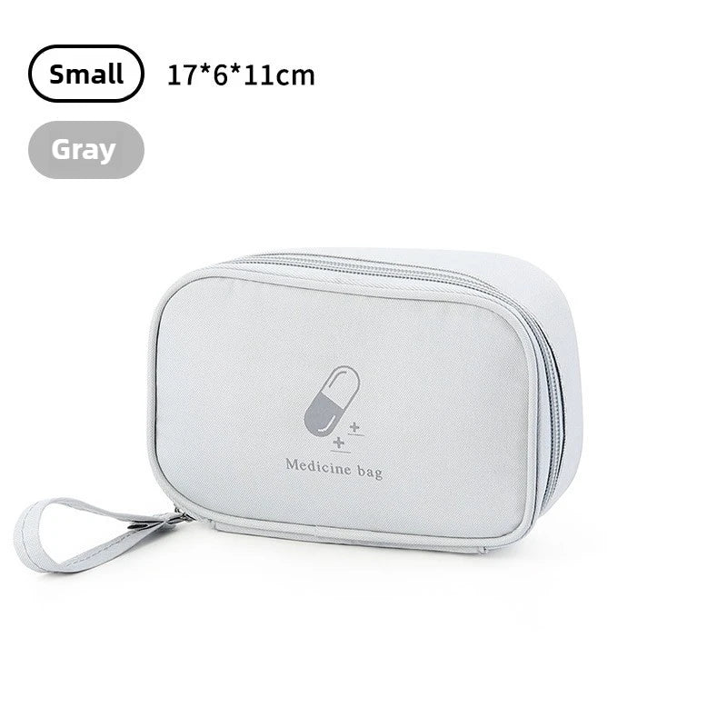 Portable Medical Bag, Travel Bag, Large Capacity Medicine Storage Box, Household Emergency Medicine Reserve, First Aid Kit
