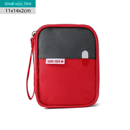 Portable Medicine Bag Cute First Aid Kit Medical Emergency Kits Organizer Outdoor Household Medicine Pill Storage Bag Travel