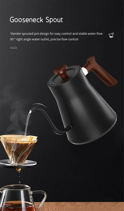 Automatic Stainless Steel Electric Water Kettle for Tea Brewing Home Use Bottom Fill Tea Boiler Tea Table High Quality