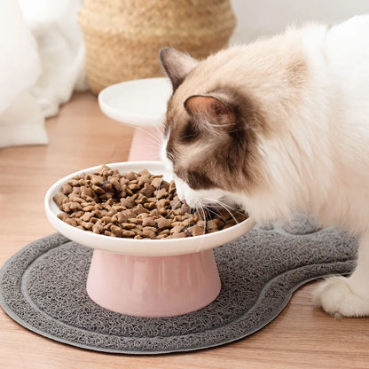 Dog Pet Bowls Food Bowl Water Dog Dish Bowl Feeder Pet Cats Cat Ceramic Kitten Cat for Bowl Feeder Dish Accessories Pet Plate