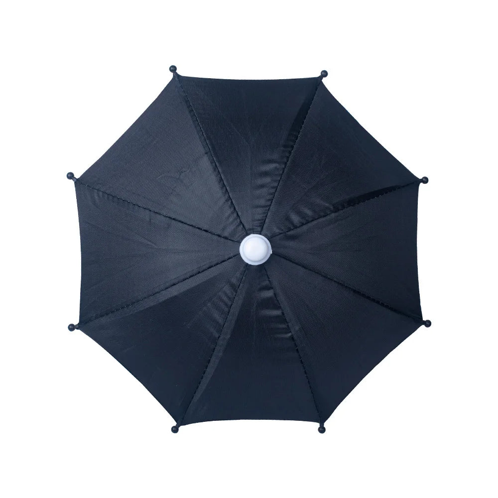 1PC Style Colorful Plastic Mini Umbrella Rain Gear Toy Umbrella Baby Toy Girl Gift Doll Embellishment Doll Clothing Decoration