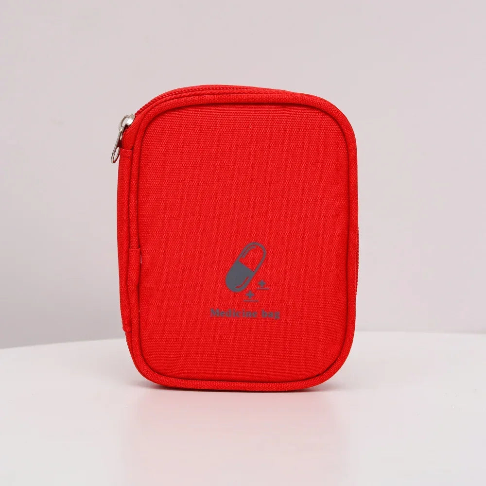 Portable Storage Bag First Aid Emergency Medicine Bag Outdoor Pill Survival Organizer Emergency Kits Package Travel Accessories