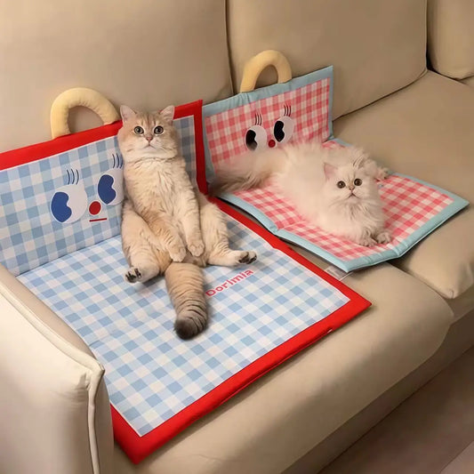 Upgraded 2025 Dog & Cat  Pet Sleep Pad bed - Waterproof Anti-Slip Foldable  Multi-Function Outdoor/Indoor