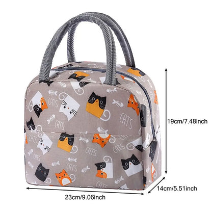 Reusable Lunch Bag for Women Large Capacity Small Insulated Cooler Lunch Container Leakproof Lunch Tote Bags
