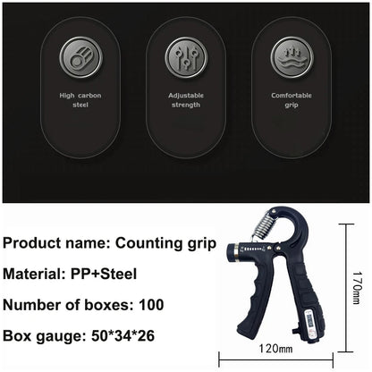 Hand Grips Strengthener Men And Women Arm Spring Finger Massager Expander Hand Exercise Gym Fitness Training Wrist Gripper