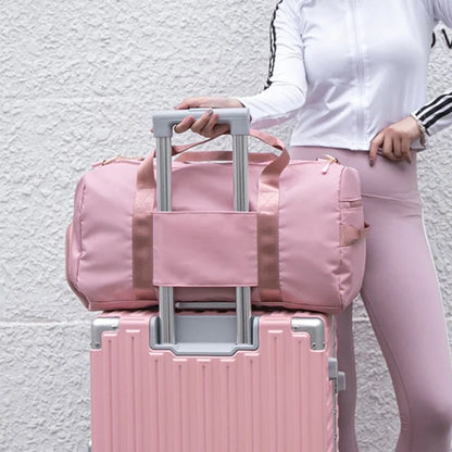 Gym Bag for Women with Shoe Compartment Durable Lightweight Yoga Large Handbags travel bag bolsos de viaje сумка женская sac 가방