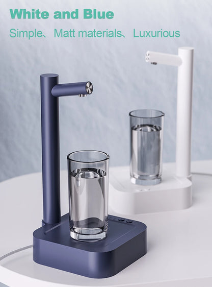 Water Gallon Pump Portable Electric Water Dispenser for Household Camping Smart  Automatic Drinking Water Bottle Gallon Pump