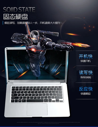 New 14 inch N3350 6G + 64G business office student slim laptop