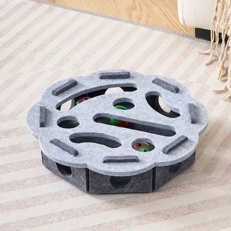 "Interactive Cats Puzzle Toys - Mental Stimulation Maze Box&Sensory Games for Indoor Kittens | Fun Brain Teaser for Smarts Cats"