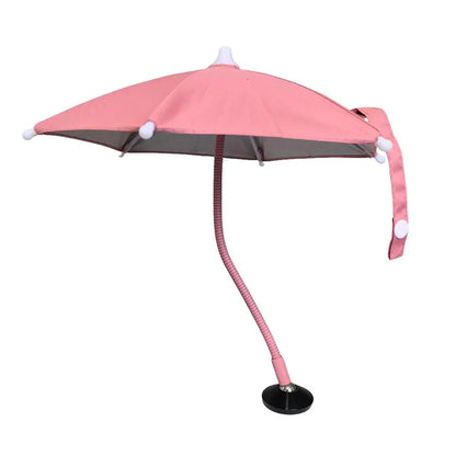 Magnetic Phone Umbrella For Iphone 15/14/13/12 Pro/Pro Max Anti-glare Sun Shade Cover 360° Rotation Mini Umbrella