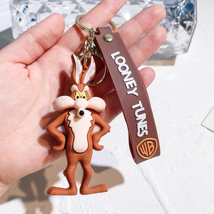 Animal Bunny Bunny Basketball Wholesale Pendant Anime Keychain Cartoon Pendant Jewelry Keychain Doll Couple Doll