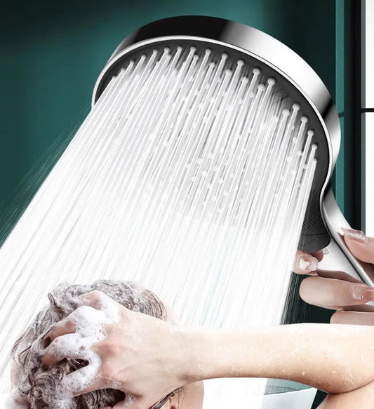 High Pressure 15cm Big Panel Shower Head 3 Modes Adjustable Showerheads with Hose Water Saving Spray Nozzle Bathroom Accessories