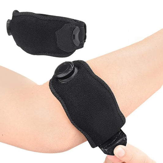Tennis Elbow Brace Adjustable Golfer Elbow Brace With EVA Padding Compression Strap Forearm Support Band Elbow Pain Relief Brace