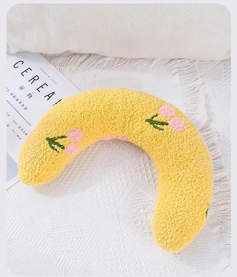 Pet Supplies Dog and Cat Pillow Protects Cervical Spinee, Deep Sleep U-Shaped Pillow, Kitten and Puppy Pillow