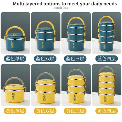 Portable Lunch Box Thermo Insulation Bento Thermos Containers Bento Bag Food Warmer for Kids Food Containers
