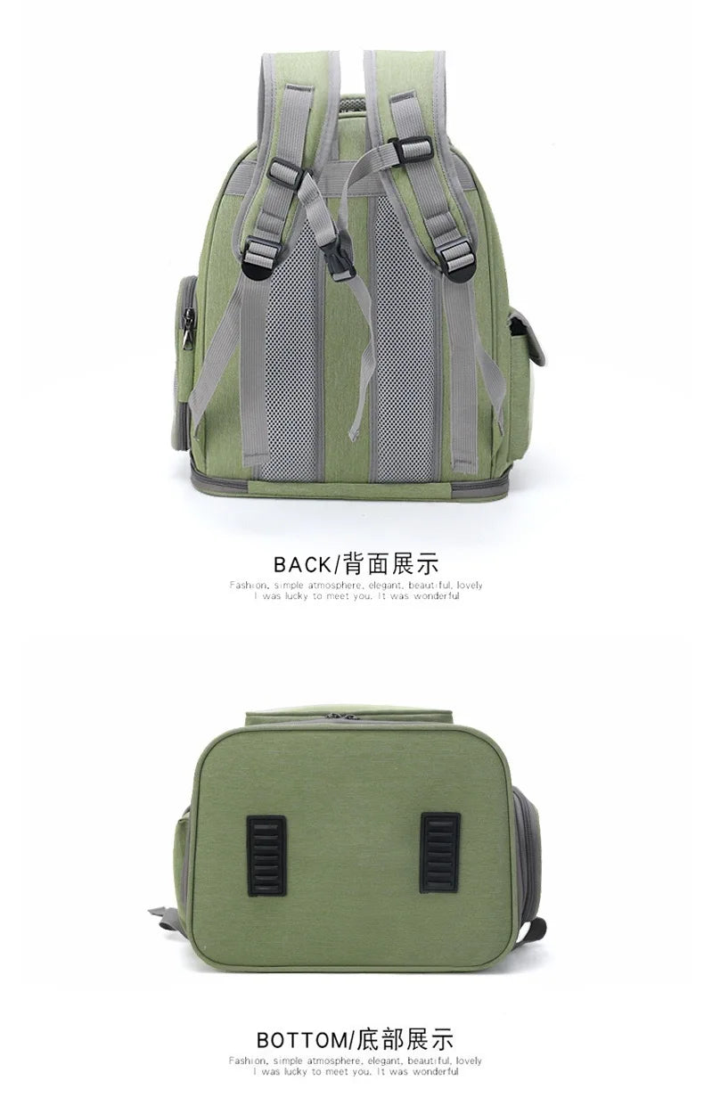 Transparent Pet Carrier Backpack Outdoor Travel Essential for Cats Small Dogs Breathable Design Comfortable Premium Pet Supplies