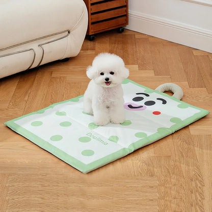 Upgraded 2025 Dog & Cat  Pet Sleep Pad bed - Waterproof Anti-Slip Foldable  Multi-Function Outdoor/Indoor