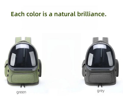 Transparent Pet Carrier Backpack Outdoor Travel Essential for Cats Small Dogs Breathable Design Comfortable Premium Pet Supplies