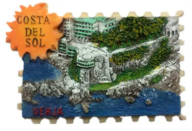 Europe Spain 3D Refrigerator Magnet Tourist Souvenirs Stickers,Home & Kitchen Decoration Fridge Magnet Message Sticker