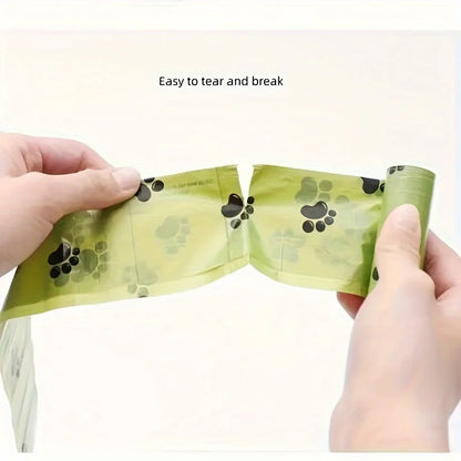 Dog Poop Bags Biodegradable Leak Proof Pet Waste Bags for Dog Walking Outdoor Cleaning Cat Litter Bag Dispenser Bulk Pack