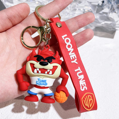 Animal Bunny Bunny Basketball Wholesale Pendant Anime Keychain Cartoon Pendant Jewelry Keychain Doll Couple Doll