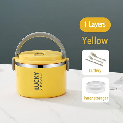 Portable Lunch Box Thermo Insulation Bento Thermos Containers Bento Bag Food Warmer for Kids Food Containers