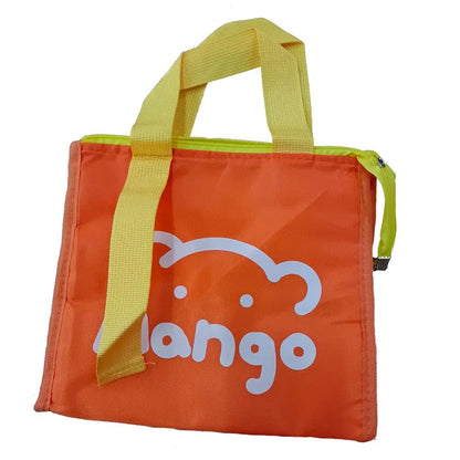 Portable Lunch Bag For Women Thermal Insulated Lunch Box Tote Cooler Handbag Waterproof Bento Pouch Office Food Bags