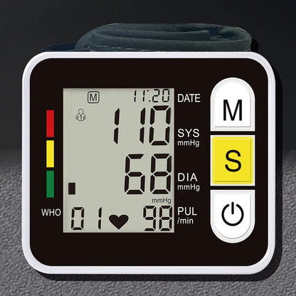 Digital Wrist Blood Pressure Monitor Medical Upper Arm Sphygmomanometer Automatic Tonometer Tensiometro Blood Pressure Meter