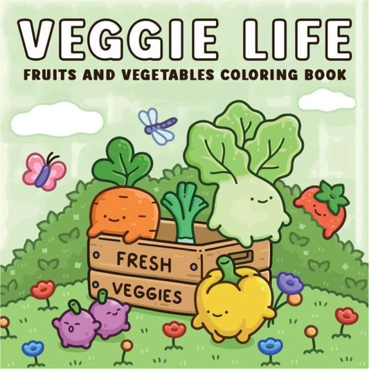 Cartoon Coloring Book Educational Painting Gift Graffiti Painting Book Stress Relief Montessori Drawing Toy for Adults And Teens