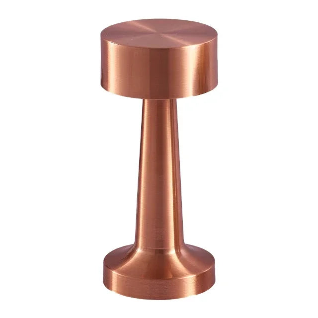 Retro Table Lamp Metal Touch Decor for Bar Coffee Restaurant Decoration Light Desk LED Rechargeable Night Light Bedroom Decor