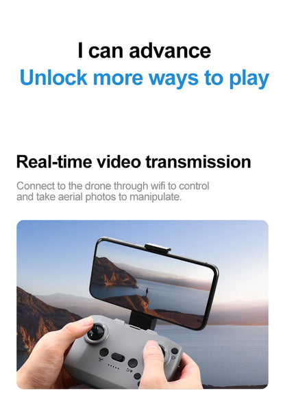 Drones GT3 MINI GPS 8K Professional HD 180° Dual Cameras WIFI Brushless Motors Obstacle Avoidance FPV Foldable Quadcopter Toys