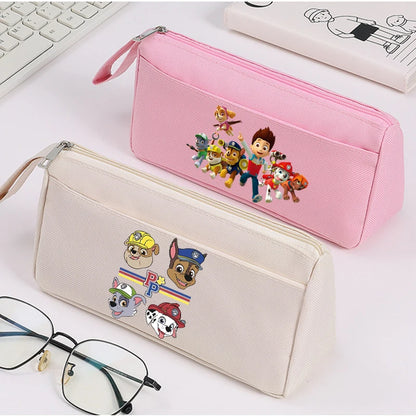 Paw Patrol Girl Boy Pencil Case Pen Bag Large Capacity Korean Organizer Pouch Student Back To School Supplies Stationery Gift