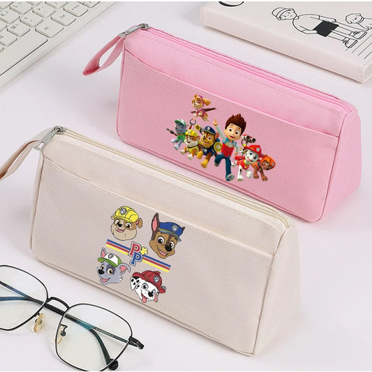 Paw Patrol Girl Boy Pencil Case Pen Bag Large Capacity Korean Organizer Pouch Student Back To School Supplies Stationery Gift