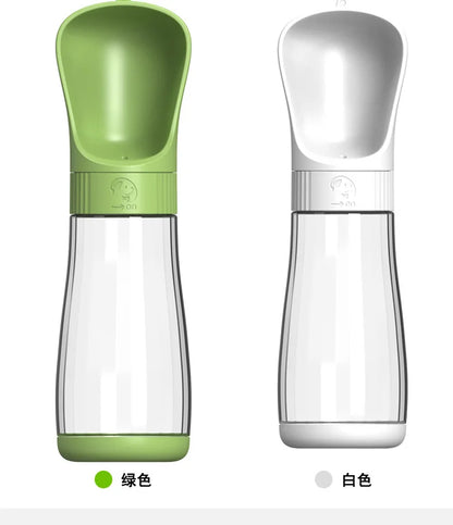 Pet water bottle, dog kettle, outdoor water supply, portable water and food bottle, outdoor water cup, water dispenser